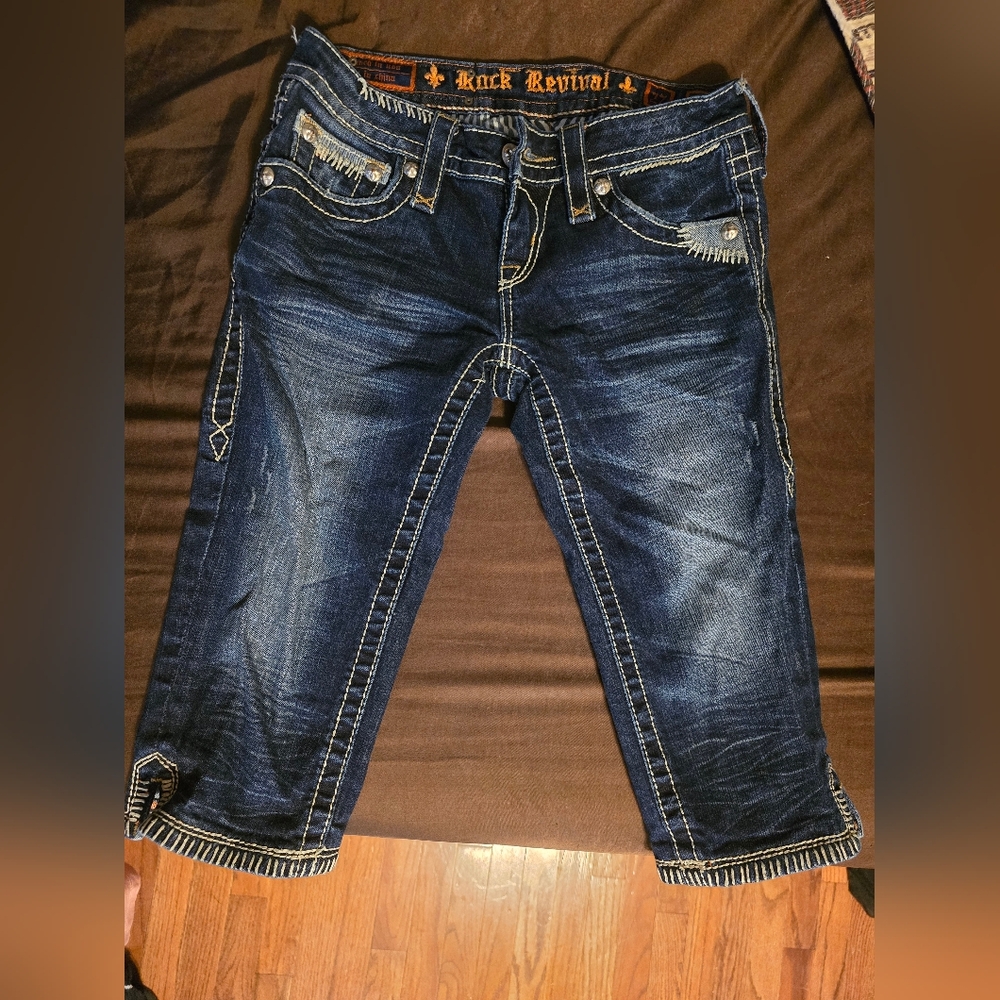 Rock Revival Capris